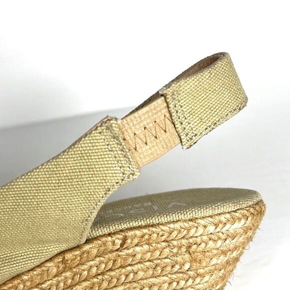 NWOB VISCATA Barcelona Canvas Sandal Wedged Canvas Espadrilles sz 38 US 6,5 - 7 - Picture 11 of 16